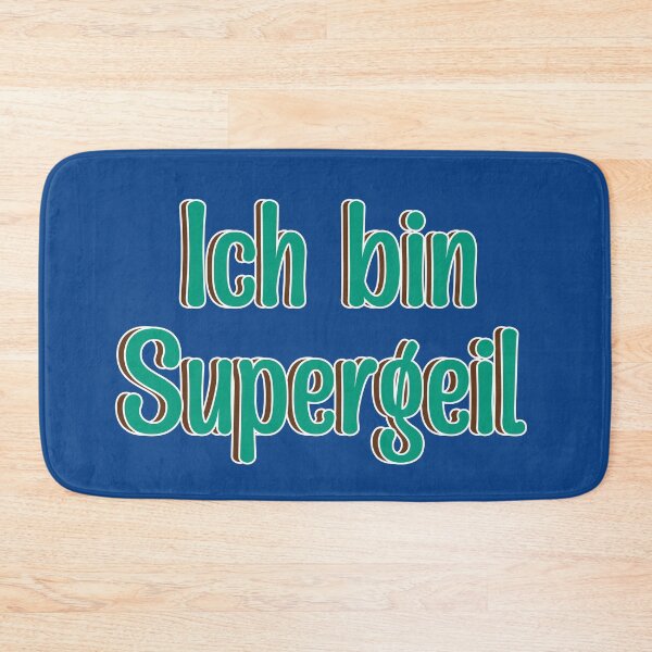 Item preview, Ich Bin Supergeil German Slang designed and sold by UniqueDesignHub.