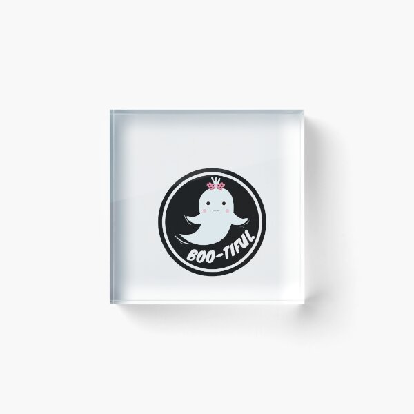 Item preview, Boo-tiful Beautiful Cute Ghost Halloween designed and sold by ZazzyPumpkin.