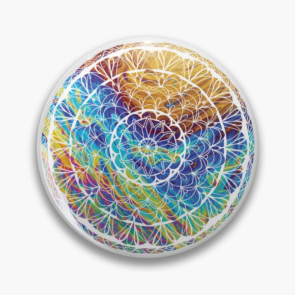 Item preview, Psychedelic Tie-Dye Mandala designed and sold by Jon J.S.H.