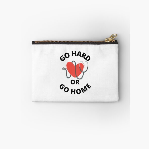 Item preview, Go hard or go home heart and stethoscope designed and sold by Medisigne.