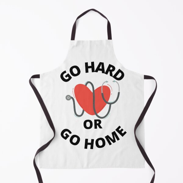 Item preview, Go hard or go home heart and stethoscope designed and sold by Medisigne.