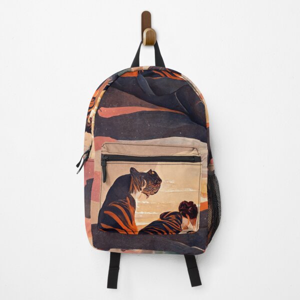 Item preview, Tigers watching the Sunset designed and sold by deificusArt.