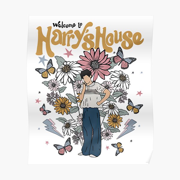 Harry's floral concept Poster