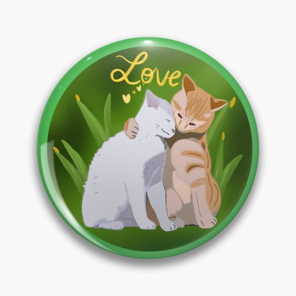 Item preview, Couple of cats hugging and in love designed and sold by altairaleon.