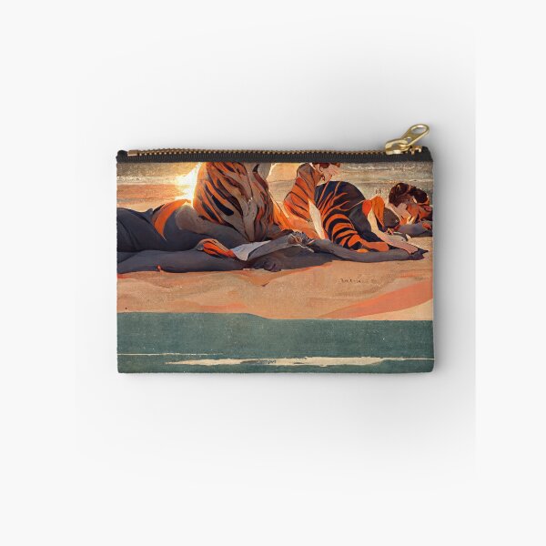 Item preview, Tigers on the Beach designed and sold by deificusArt.