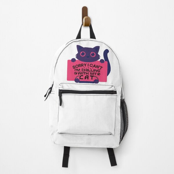 Item preview, Sorry I Can't I'm Chilling With My Cat - Cute Funny Cat Meme, Funny Cat Captions designed and sold by FunnyCatsFam.
