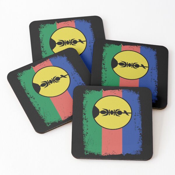 Item preview, New Caledonia Flag Distressed designed and sold by rafaeltto.