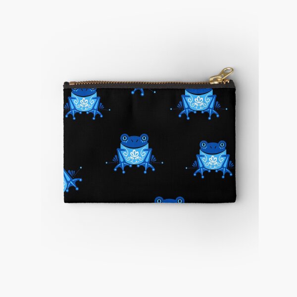Item preview, Neon Blue Frog Pattern designed and sold by jessypaul027.