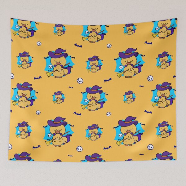 Item preview, Cute Witch Duck Halloween Duck designed and sold by YerrouDesing.