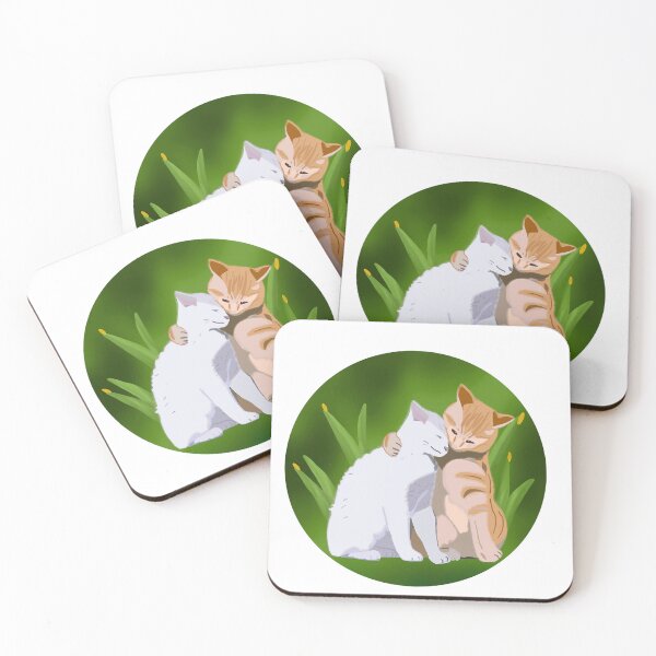 Item preview, Couple of cats hugging and in love designed and sold by altairaleon.