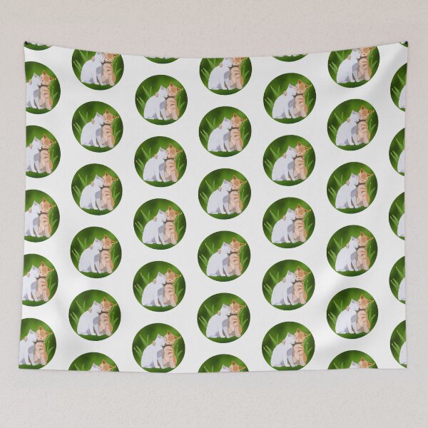Item preview, Couple of cats hugging and in love designed and sold by altairaleon.