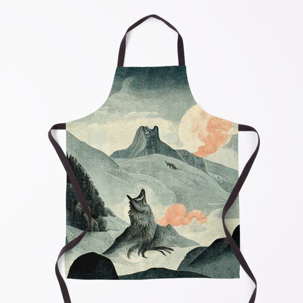 Artikelvorschau, Wolf during Full Moon entworfen und verkauft von deificusArt.