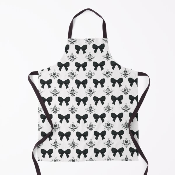 Item preview, Vintage White and Black Bow Pattern designed and sold by AtlasOfStories.