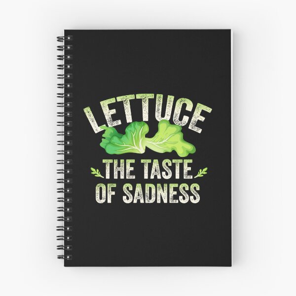 Item preview, LETTUCE THE TASTE OF SADNESS designed and sold by w1ckerman.