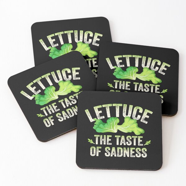 Item preview, LETTUCE THE TASTE OF SADNESS designed and sold by w1ckerman.