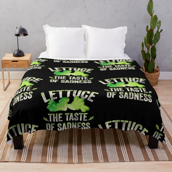 Item preview, LETTUCE THE TASTE OF SADNESS designed and sold by w1ckerman.