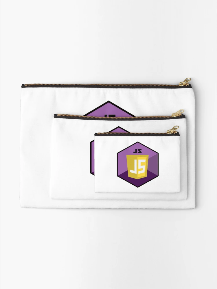 Aperçu 2 sur 4. Pochette avec l'œuvre javascript hexagonal créée et vendue par yourgeekside.