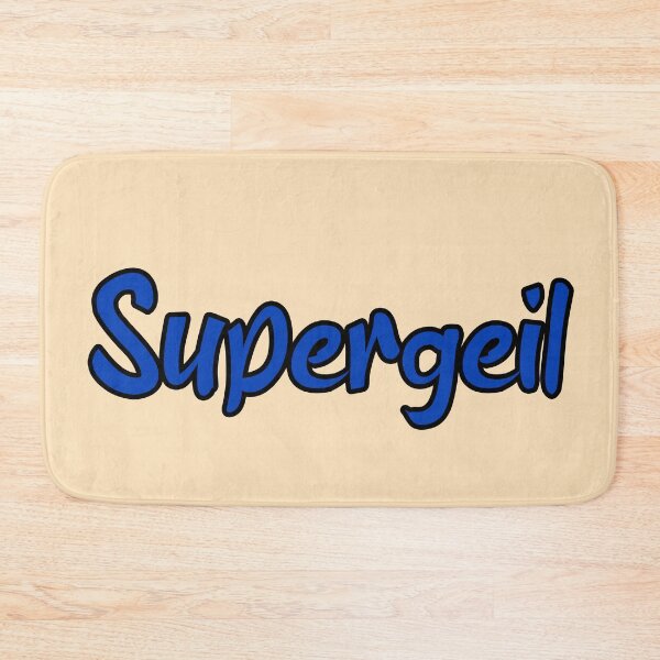 Item preview, Supergeil German Slang designed and sold by UniqueDesignHub.