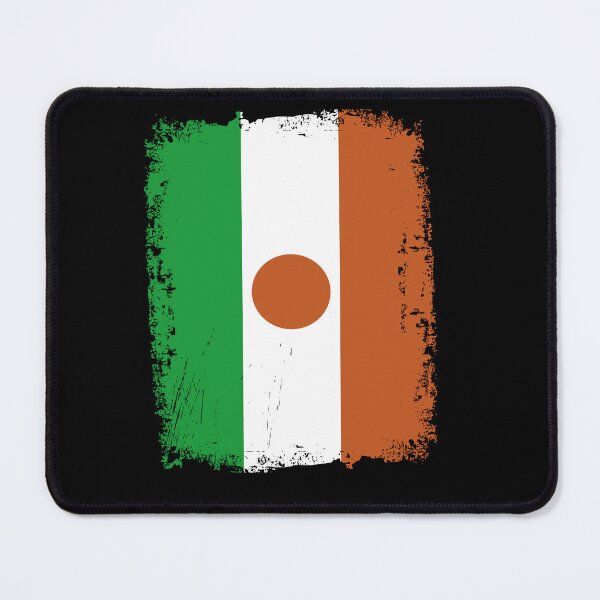 Item preview, Niger Flag Distressed designed and sold by rafaeltto.