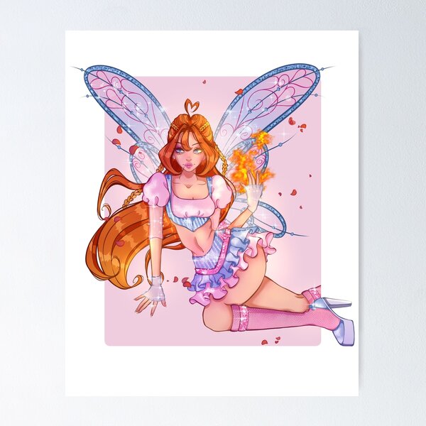 Blue Bunny Fairy Poster for Sale by tulipicetea