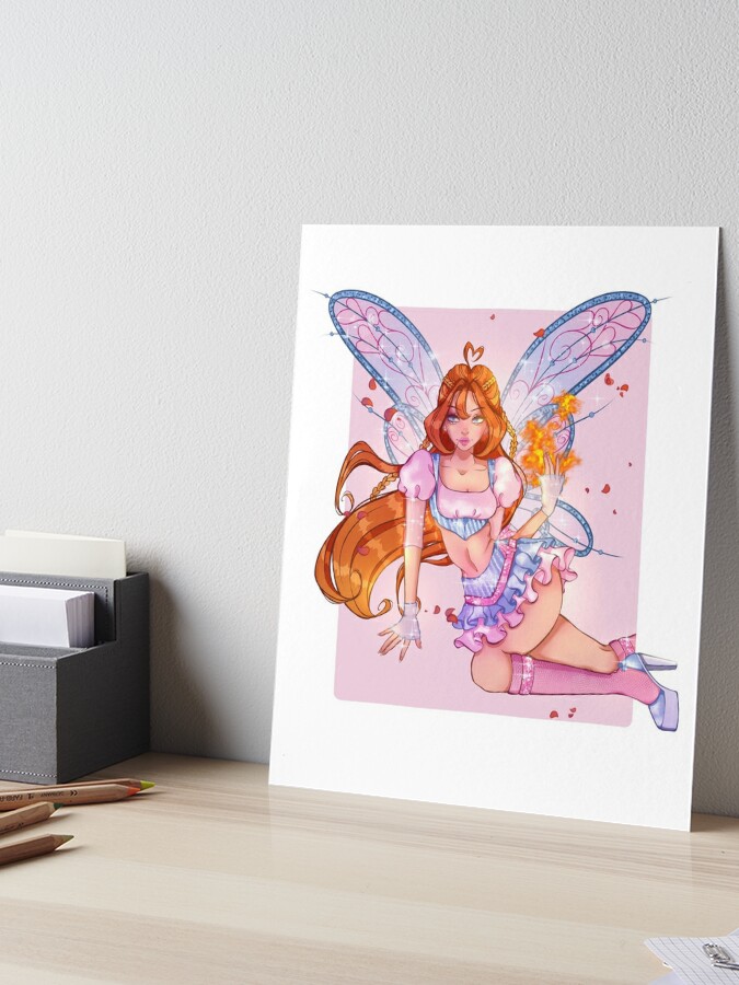 Blue Bunny Fairy Poster for Sale by tulipicetea
