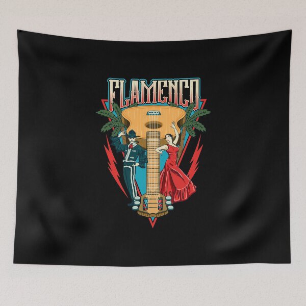 Item preview, Flamenco Dance Spanish Dancing Style Fun Music Guitar Dancer designed and sold by Andy8891.