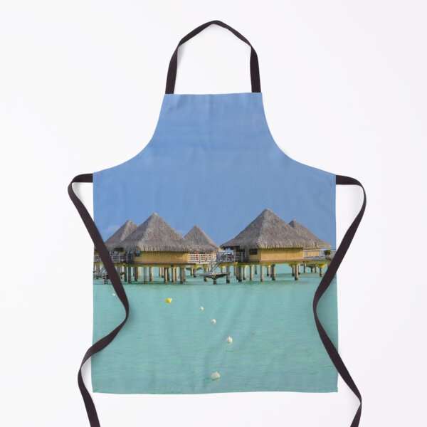 Item preview, Photograph of the iconic bungalows in Bora Bora - WelshDesigns designed and sold by welshdesigns.