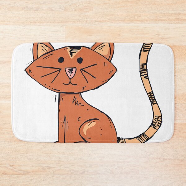 Item preview, brown cat  designed and sold by Boroja.