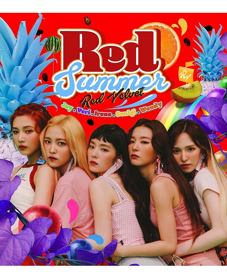 Red Velvet Red Flavor Summer Ipad Case Skin By Thekpopshop Redbubble