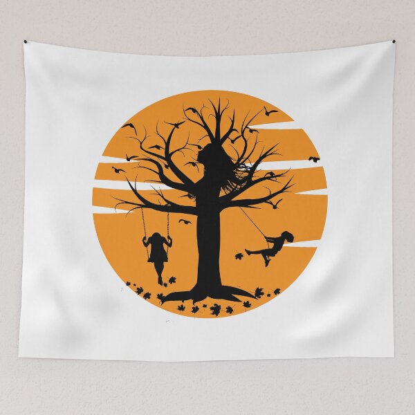 Item preview, Beauty of tree woman at sunset designed and sold by Fadwalana99.