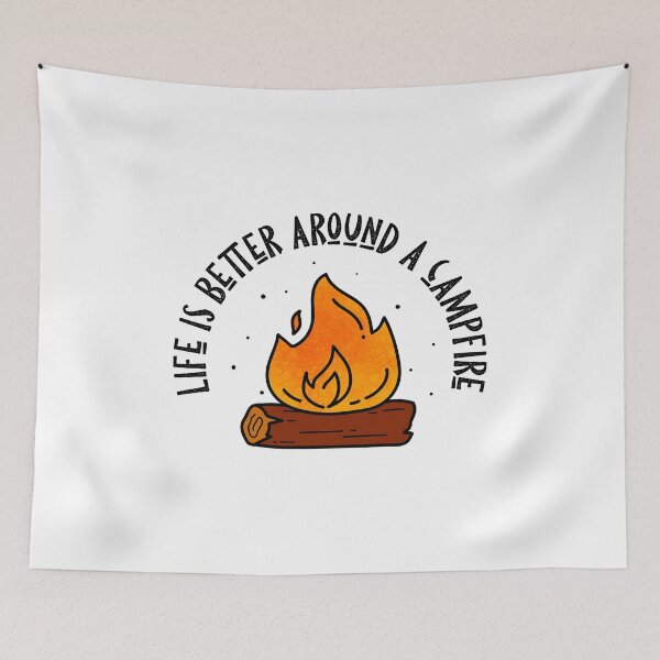 Item preview, Life is better around a campfire designed and sold by kapiks.