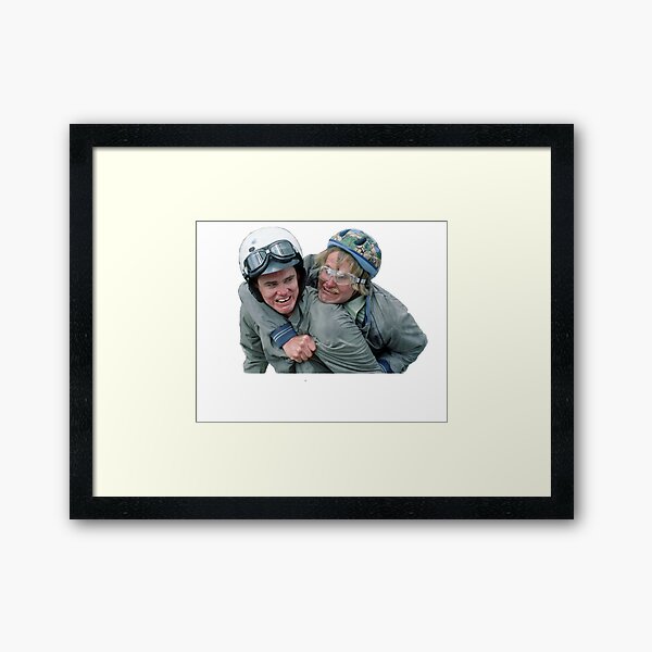 Dumb and Dumber Aspen Framed Art Print