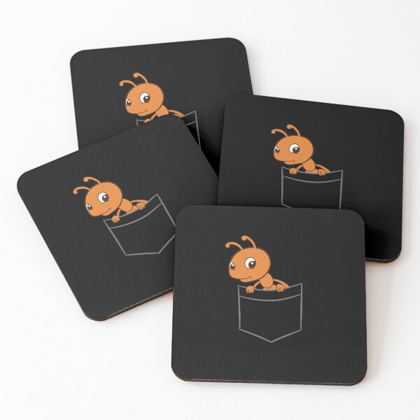 Item preview, Ant - In breast pocket / shirt pocket designed and sold by Mohja-Design.