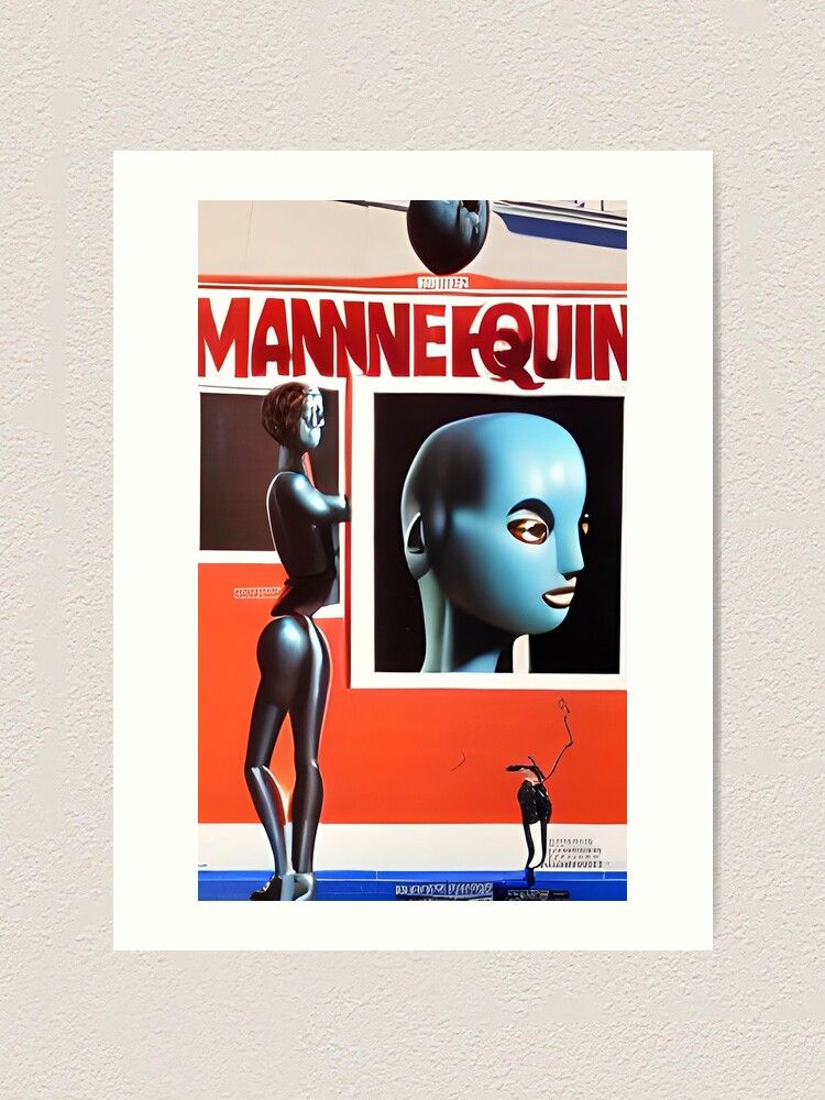 Vintage Mannequin Stand Art Print for Sale by SarGraphics
