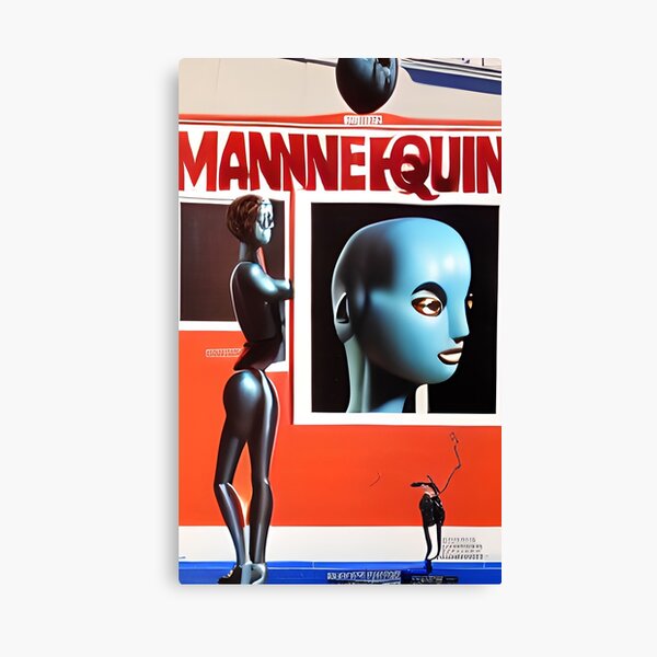 Mannequin (design 1) Canvas Print