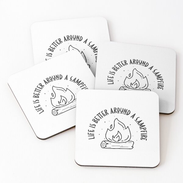 Item preview, Life is better around a campfire designed and sold by kapiks.