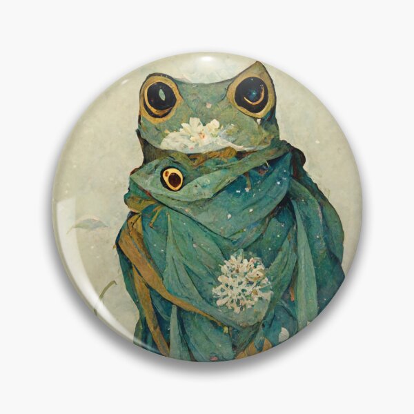Item preview, Tatourmi frog in the snow designed and sold by BuddhaBread.