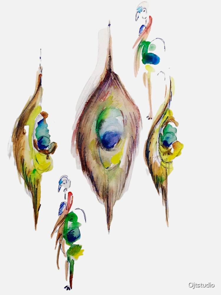 Thumbnail 5 of 5, iPhone Case, Peacock Pattern designed and sold by Ojtstudio.