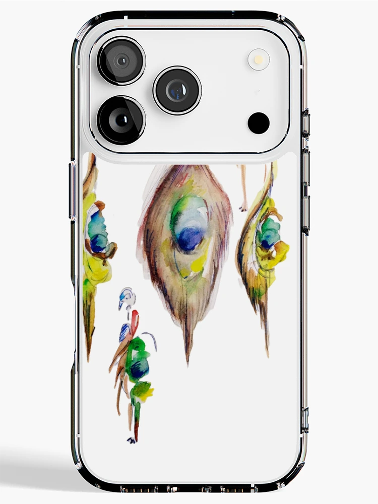 Thumbnail 1 of 5, iPhone Case, Peacock Pattern designed and sold by Ojtstudio.