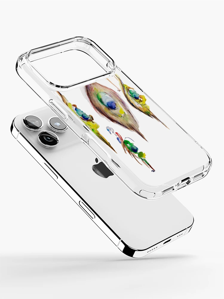 Thumbnail 2 of 5, iPhone Case, Peacock Pattern designed and sold by Ojtstudio.
