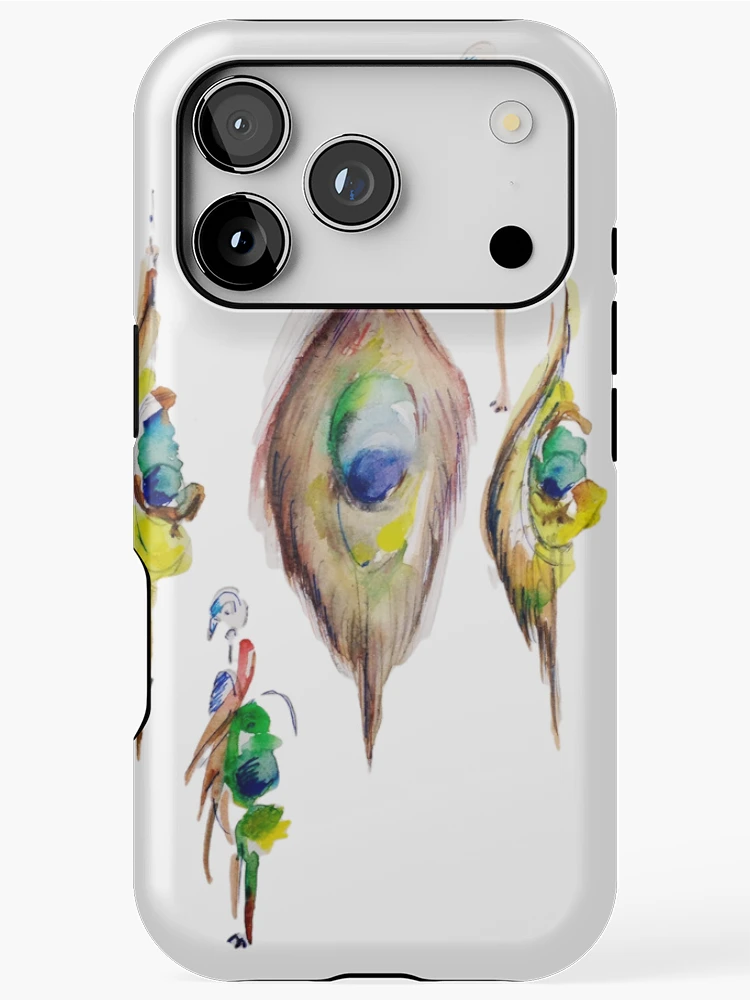 Thumbnail 1 of 4, iPhone Case, Peacock Pattern designed and sold by Ojtstudio.