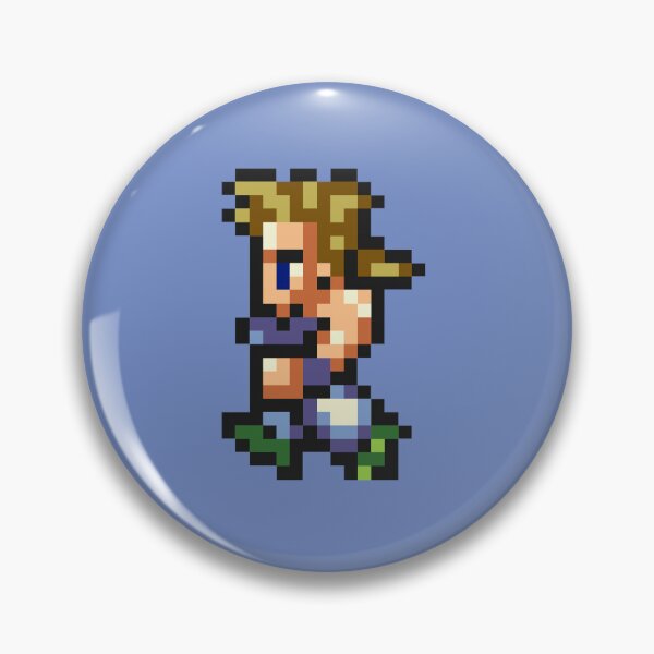 Item preview, FF6 SABIN RENE FIGARO designed and sold by PIXLTEES.