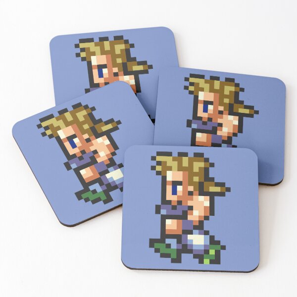 Item preview, FF6 SABIN RENE FIGARO designed and sold by PIXLTEES.