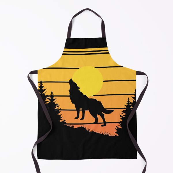Item preview, Zidika wolf howling at the forest at sunset designed and sold by klimov0101.