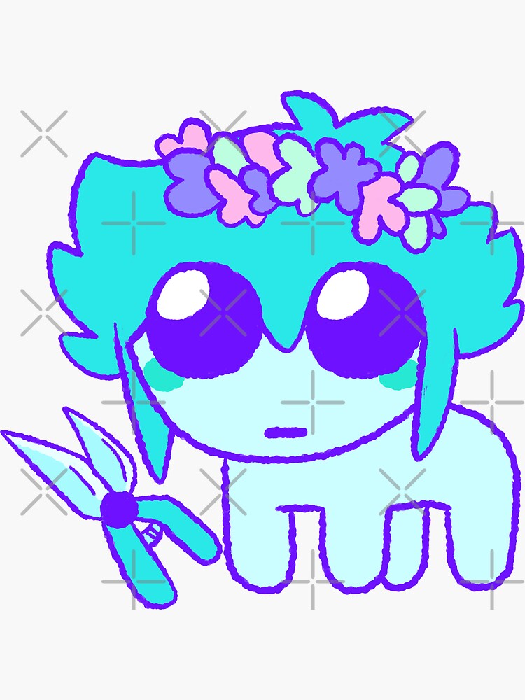 OMORI TBH Basil Headspace | Sticker