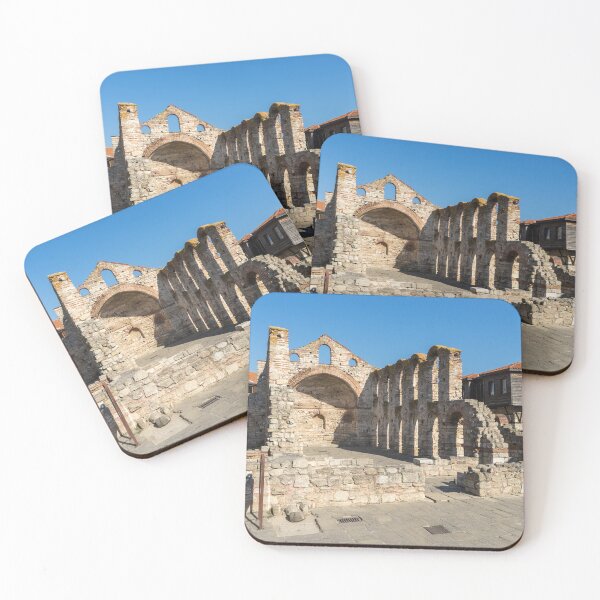 Item preview, Hagia Sophia Church Ruins - UNESCO World Heritage Landmark in Nessebar Bulgaria designed and sold by Georgia Mizuleva.