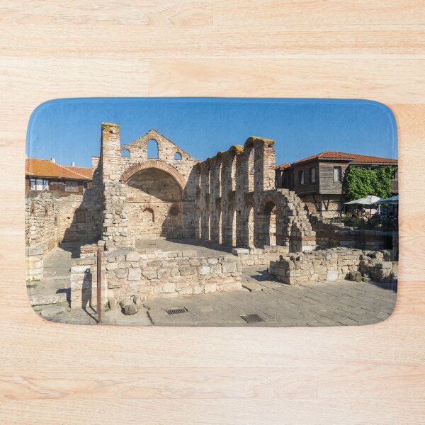 Item preview, Hagia Sophia Church Ruins - UNESCO World Heritage Landmark in Nessebar Bulgaria designed and sold by Georgia Mizuleva.