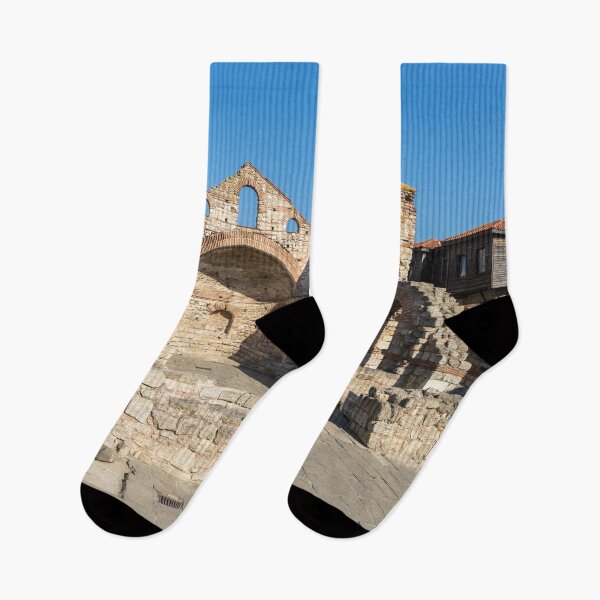 Item preview, Hagia Sophia Church Ruins - UNESCO World Heritage Landmark in Nessebar Bulgaria designed and sold by Georgia Mizuleva.