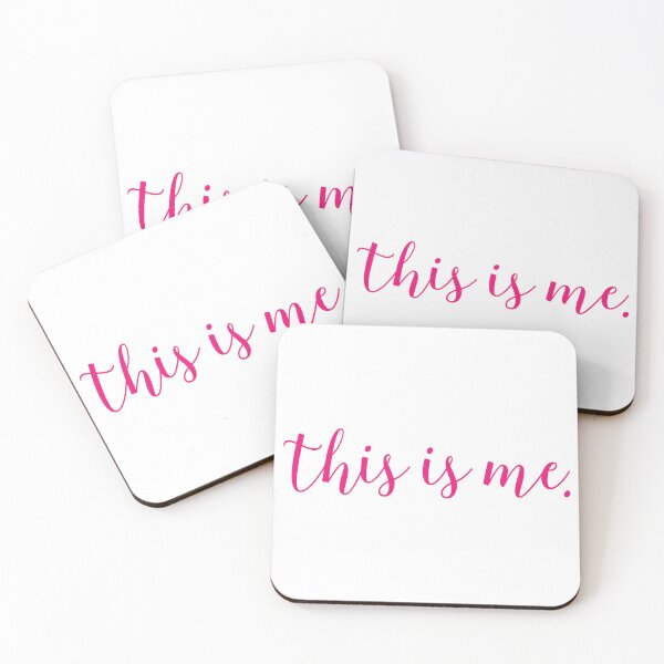 Item preview, This Is Me Pink designed and sold by Deep End Design.