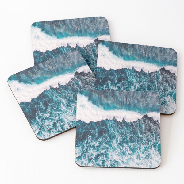 Item preview, Blue Ocean Waves  designed and sold by Inspirely.